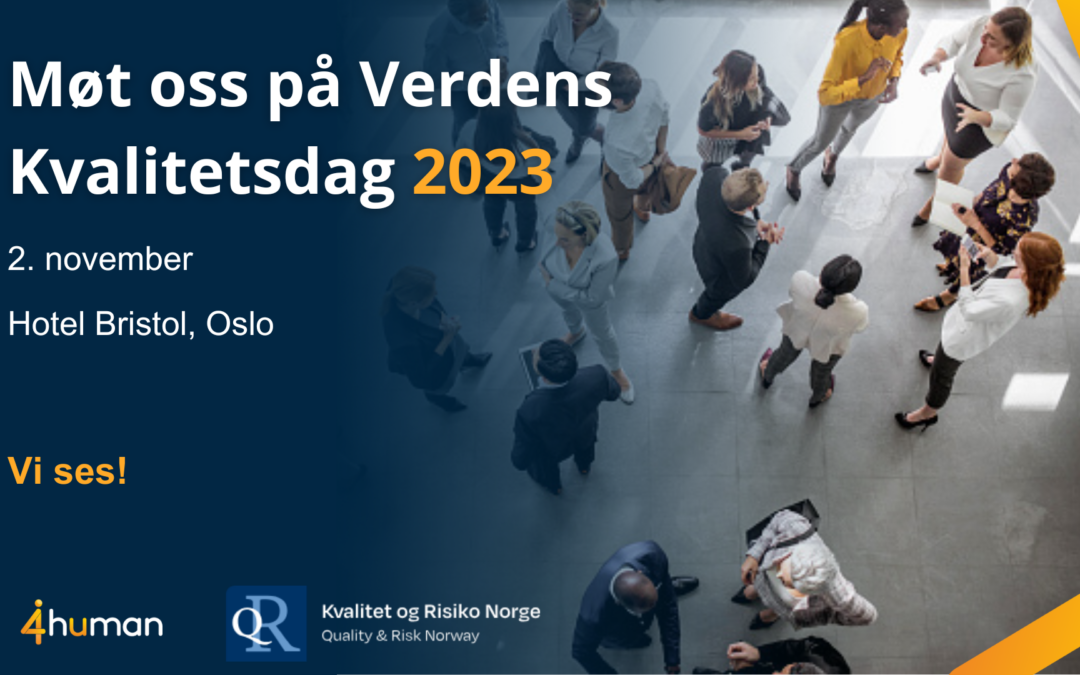 Møt oss på Verdens kvalitetsdag 2023