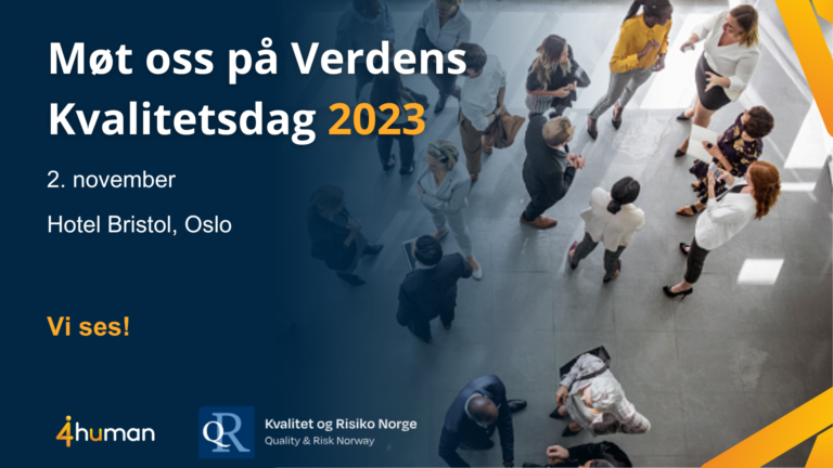 Møt oss på Verdens kvalitetsdag 2023