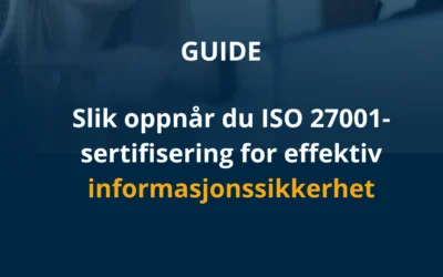 Guide - ISO 27001 Information security