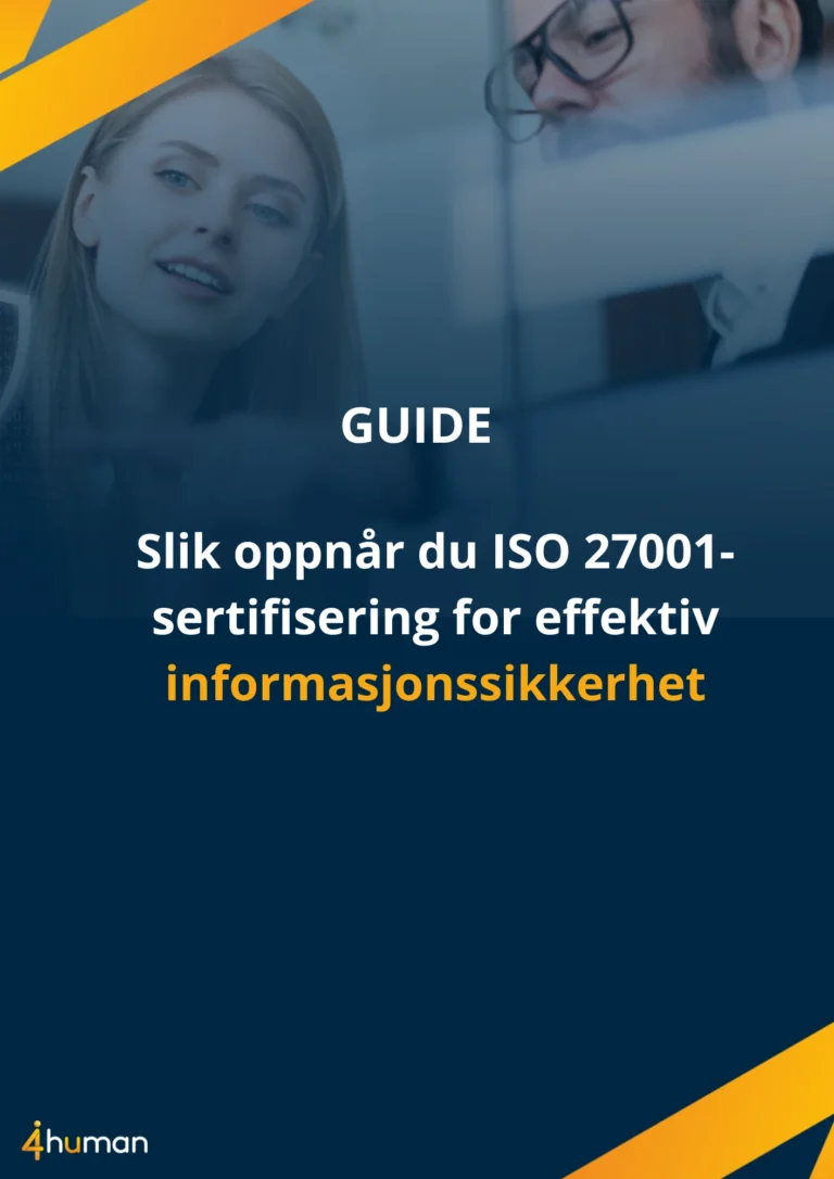 Guide – ISO 27001 Informasjonssikkerhet