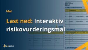 Interaktiv mal: Risikovurdering