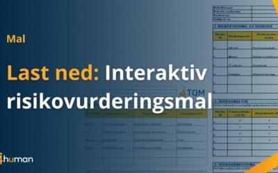 Interaktiv mal: Risikovurdering