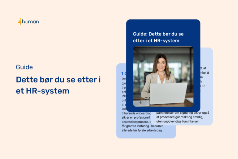 Guide: Dette bør du se etter i et HR-system