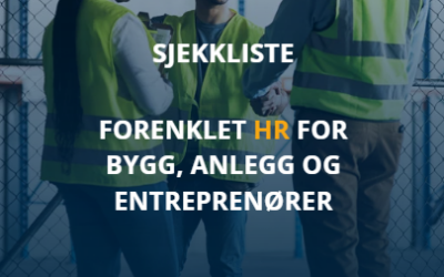 Checklista - Förenklad HR för bygg- och entreprenadbranschen