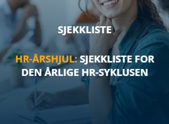 HR-årshjul: Sjekkliste for den årlige HR-syklusen