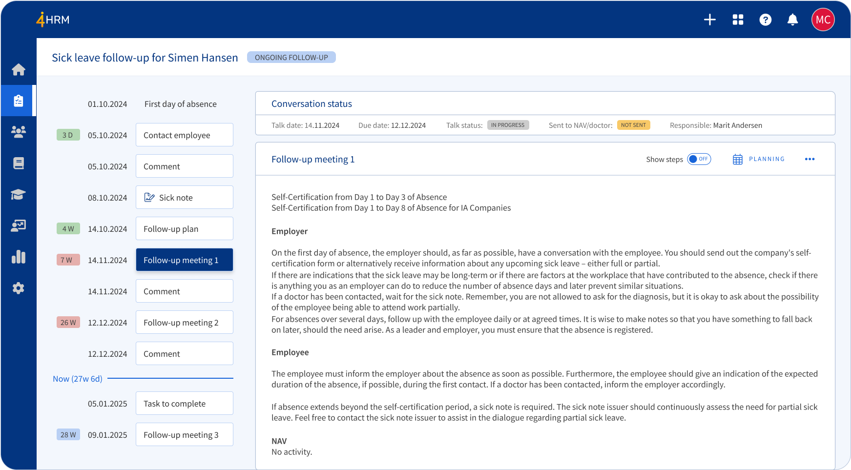 Sykefraværsoppfølging_NO_1 4Human -hrm-mobile-app