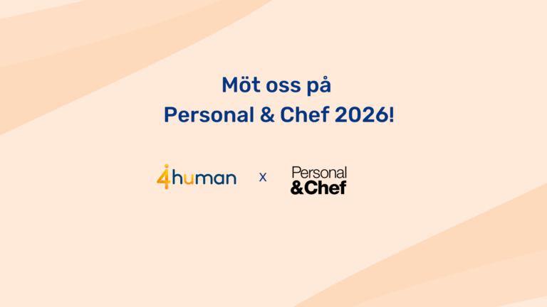 Möt oss på Personal & Chef 2026!